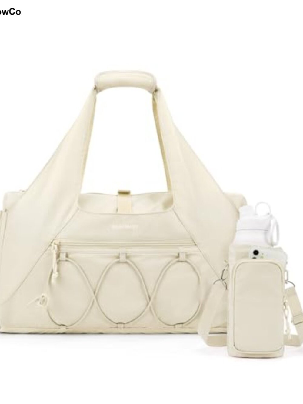 Lightweight Gym Duffel Bag with Shoe Compartment and Wet Pocket